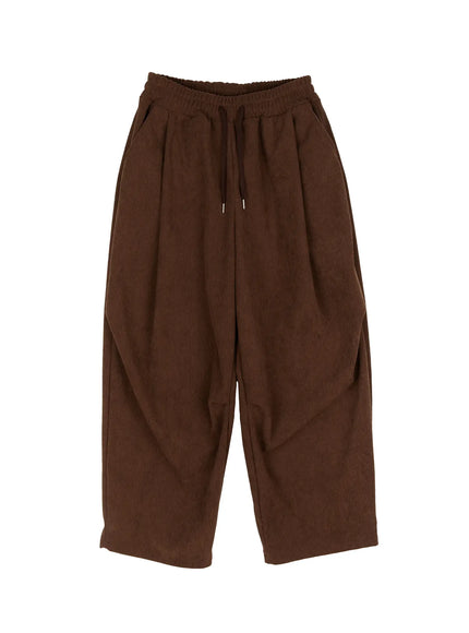 basic-corudoy-fleece-sweatpants-id515 / Brown