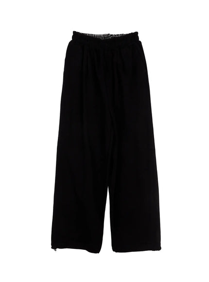 Men's Plaid Waistband Sweatpants IO502