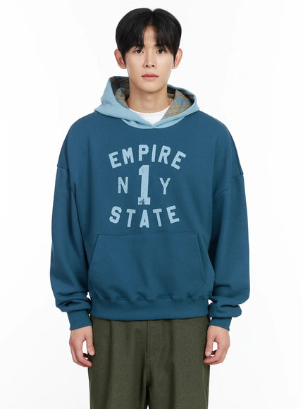 Men's Empire State Graphic Hoodie IM518