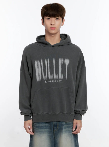 Men's Warped Graphic Hoodie IS529
