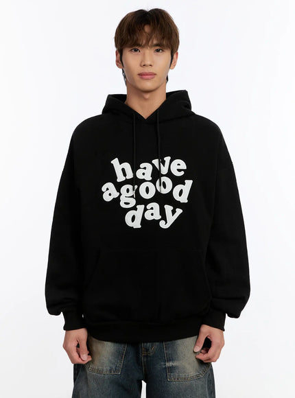 mens-good-day-casual-hoodie-in524 / Black
