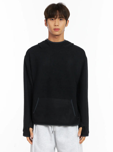 mens-running-hoodie-id511 / Black