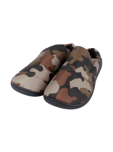 mens-winter-nylon-mules-io528 / Camouflage