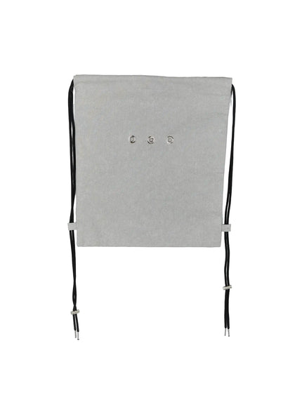 mens-washed-denim-drawstring-backpack-id511 / Light gray