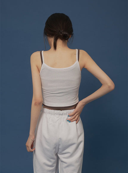 Cropped Camisole Top F22