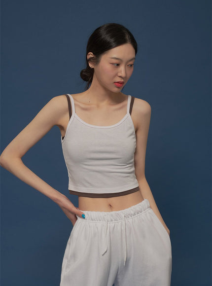 Cropped Camisole Top F22