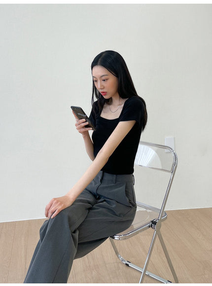 Semi Wide Pants F26
