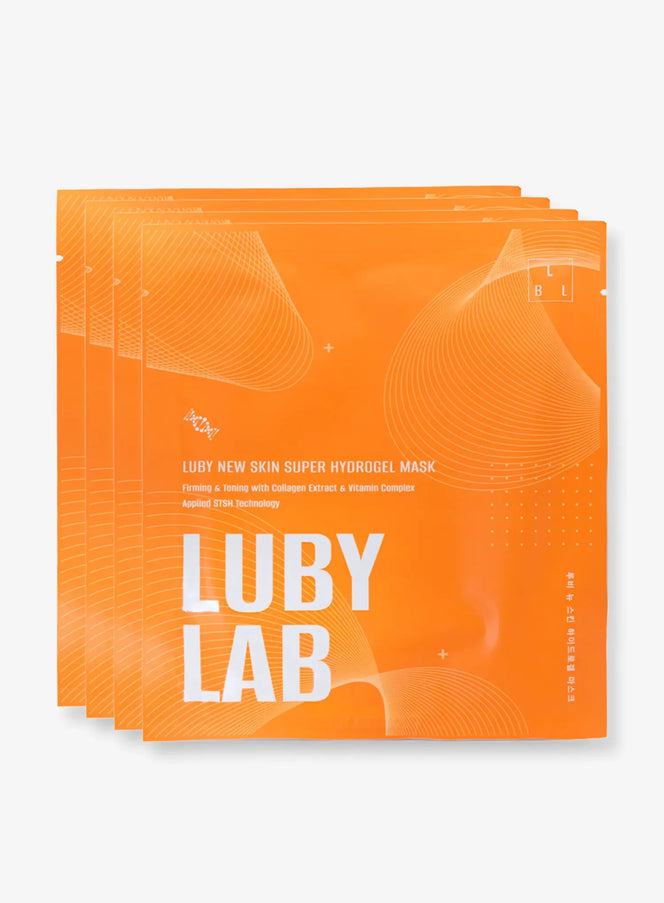 Luby New Skin Super Hydrogel Mask Set (32g*4ea)