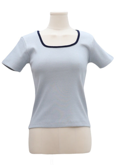 Basic Square Neck T-shirt OA13