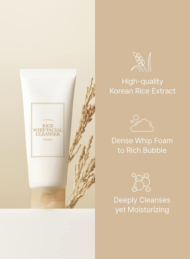 Rice Whip Facial Cleanser (150ml)