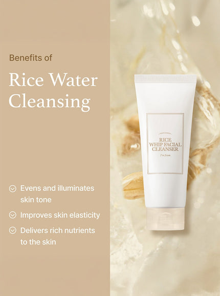 Rice Whip Facial Cleanser (150ml)