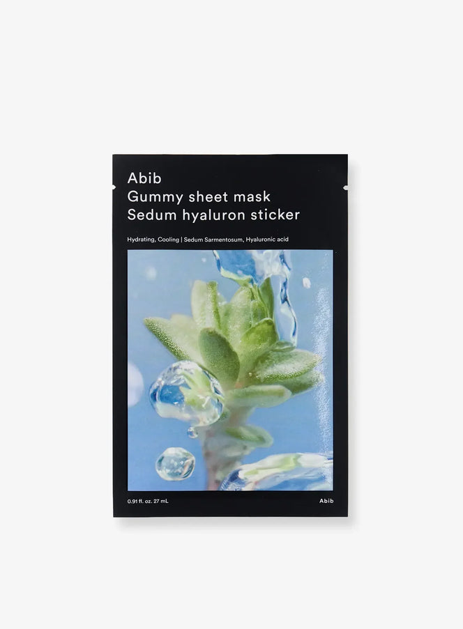 Gummy sheet mask Sedum Hyaluron sticker (10ea / 270ml)