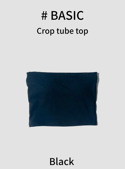 Cropped Tube Top #B17