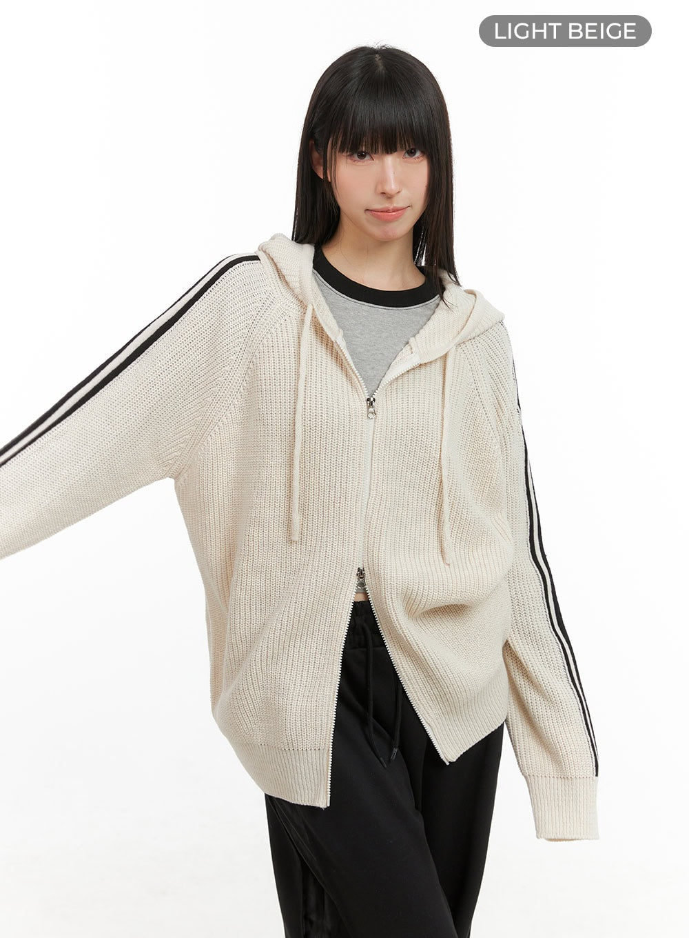 side-stripe-knit-sweater-jacket-cg420