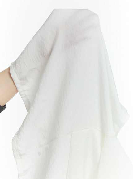 wrap-buttoned-asymmetric-blouse-cf504