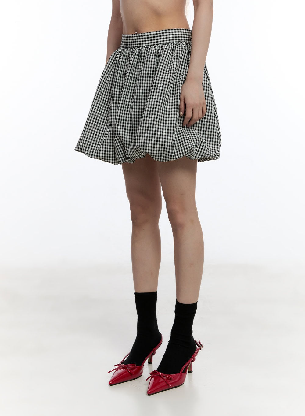 gingham-check-mini-skirt-cu502