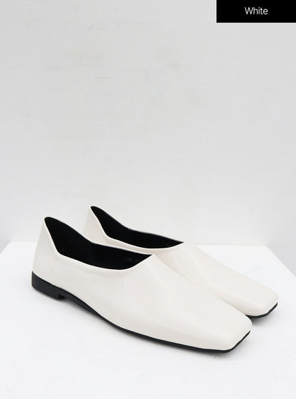Square Toe Flat Shoes OO11