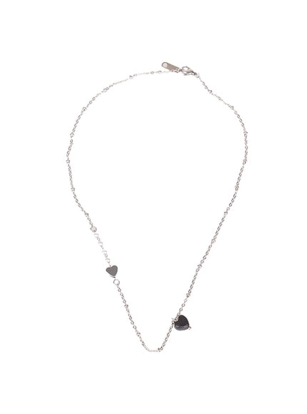 Black Heart Necklace CF528