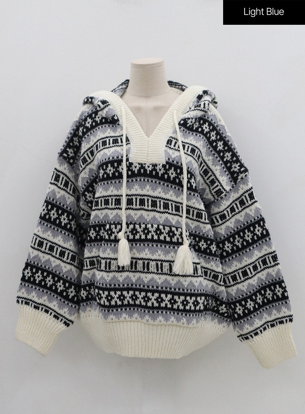 Long Hooded Knit BN01