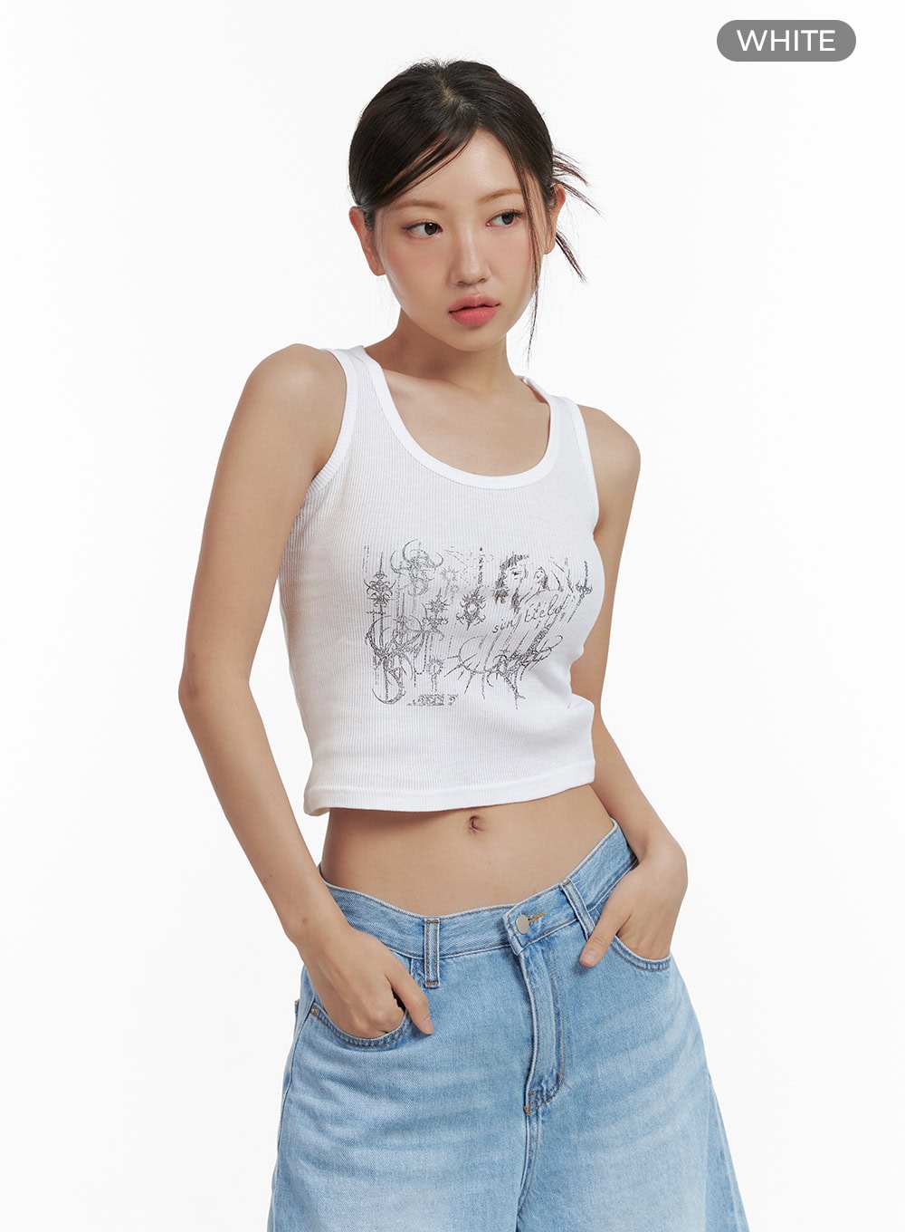 graphic-cotton-tank-crop-top-cl418