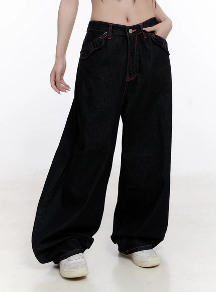 reign-pink-stitch-denim-baggy-jeans-co501