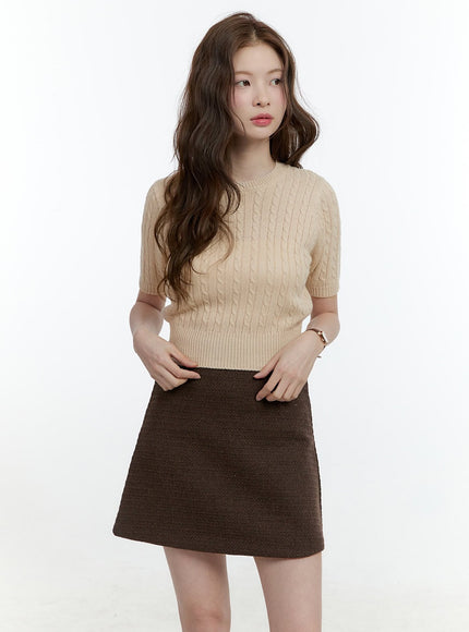 cable-knit-short-sleeve-crop-sweater-cf504