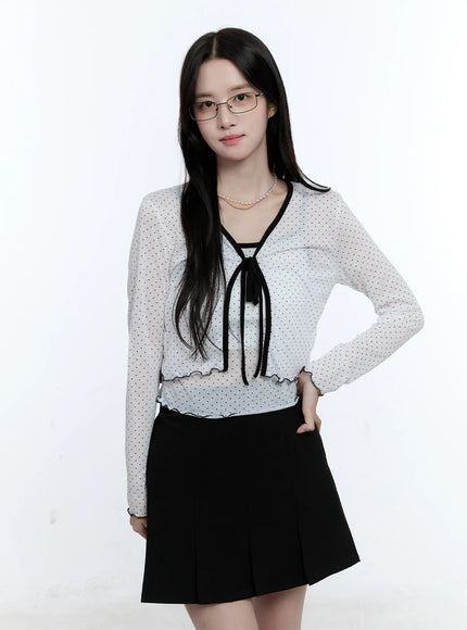 sheer-polka-dot-cami-and-cardigan-set-cg513