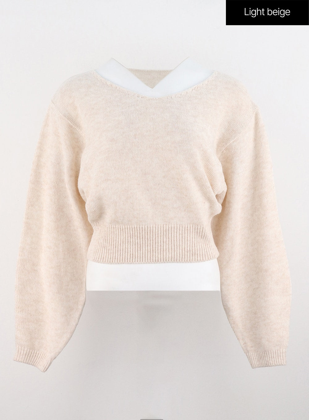 v-neck-puff-sleeve-sweater-os302
