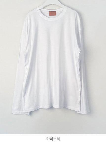 Side Slit Layered Basic T