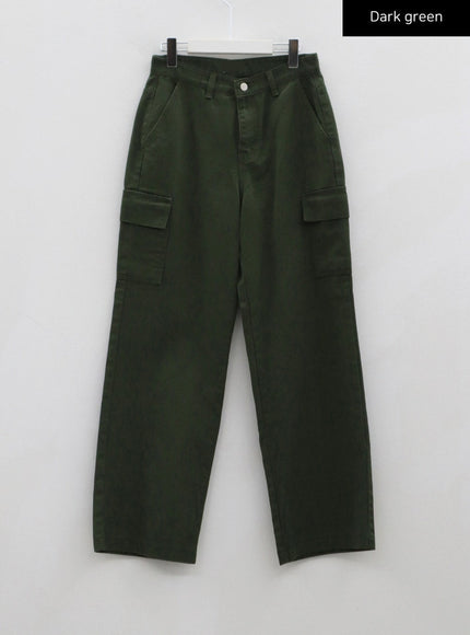 Stella Wide Cargo Cotton Pants CS23
