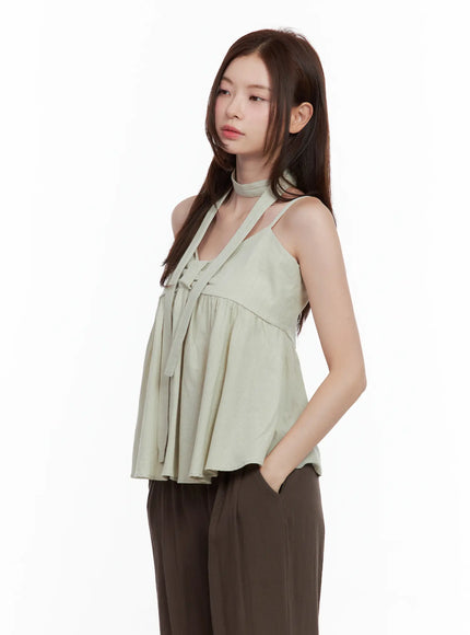 ribbon-tie-tank-scarf-set