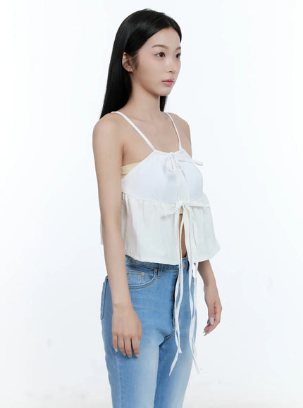 Ribbon Tie Tank Top CL530