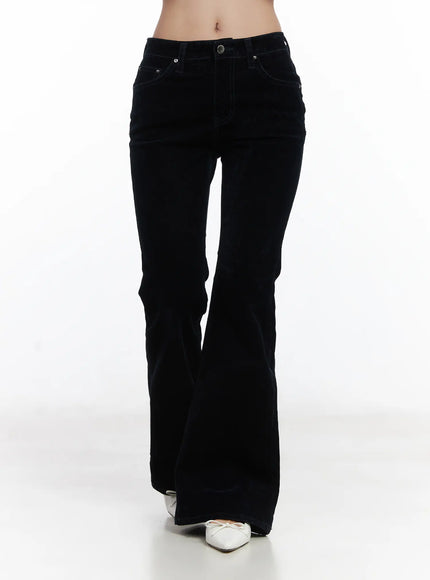 velvet-studded-bootcut-pants-cd529
