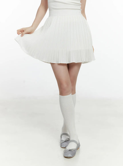 pleated-flare-mini-skirt-f502