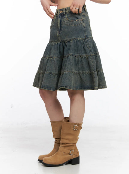 tiered-vintage-denim-midi-skirt-co507