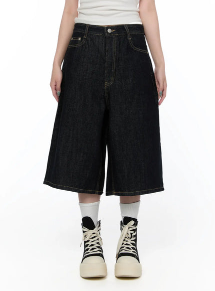 Ayleen High-Waist Wide Leg Jorts CA521