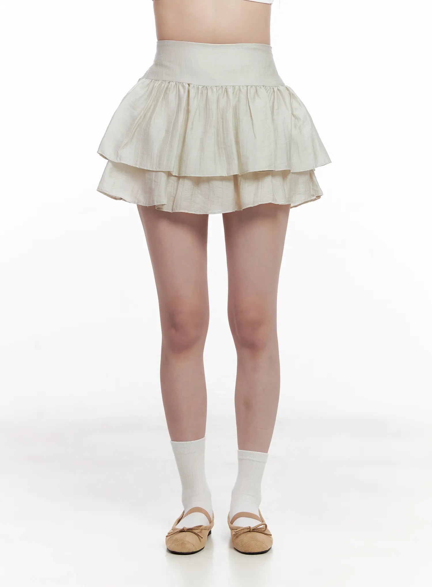 tiered-frill-mini-skirt-cl515