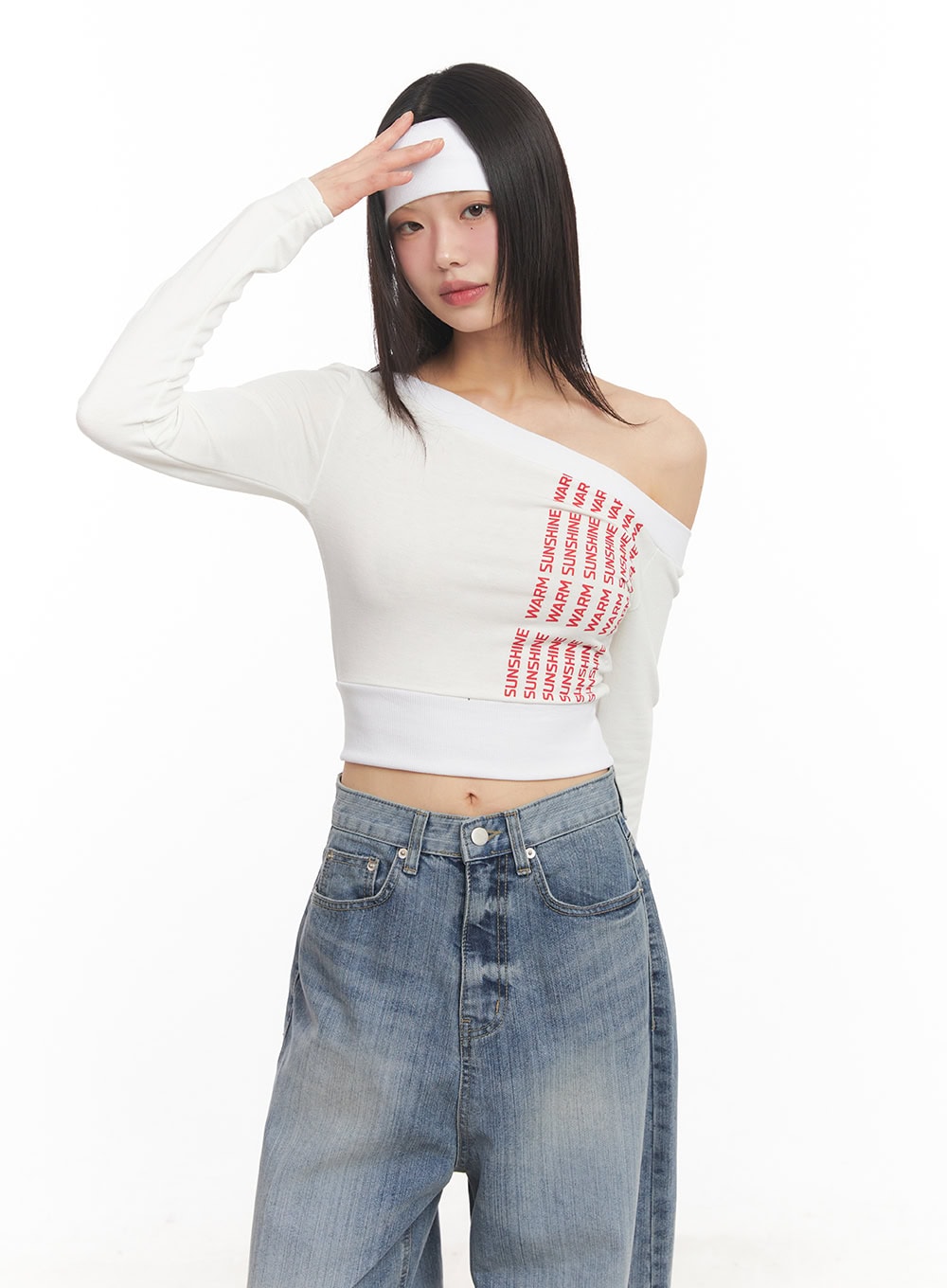 one-shoulder-wrap-long-sleeve-crop-top-ca522