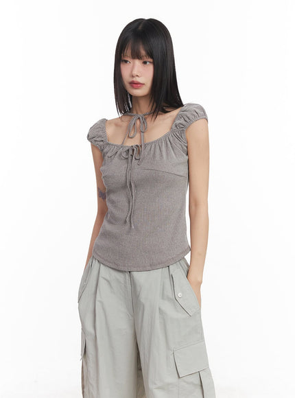 puff-sleeve-cropped-blouse-bandana-set-cy514