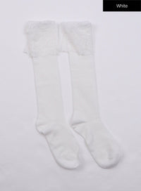 lace-trim-over-calf-socks-cj423