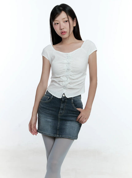 shirred-slim-fit-shirt-cu527