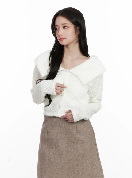 fuzzy-collar-cropped-cardigan-cn526