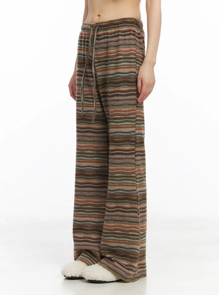 Striped Flare Lounge Pants CD531