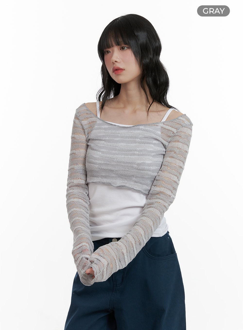 sheer-stripe-off-shoulder-top-cu407