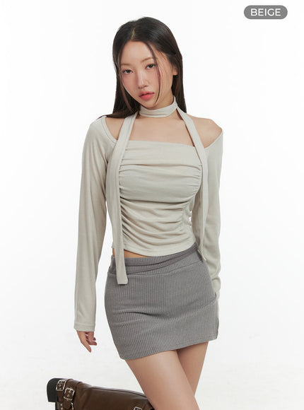 shirred-square-neck-crop-top-co417