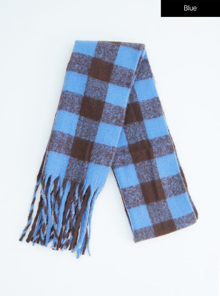 checkered-tassel-long-scarf-in316