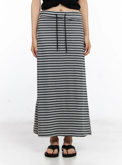 striped-drawstring-maxi-skirt-cl530