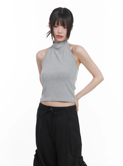 buttoned-halter-neck-crop-top-cu518