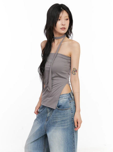 Studded Tube Top + Scarf Set CL528