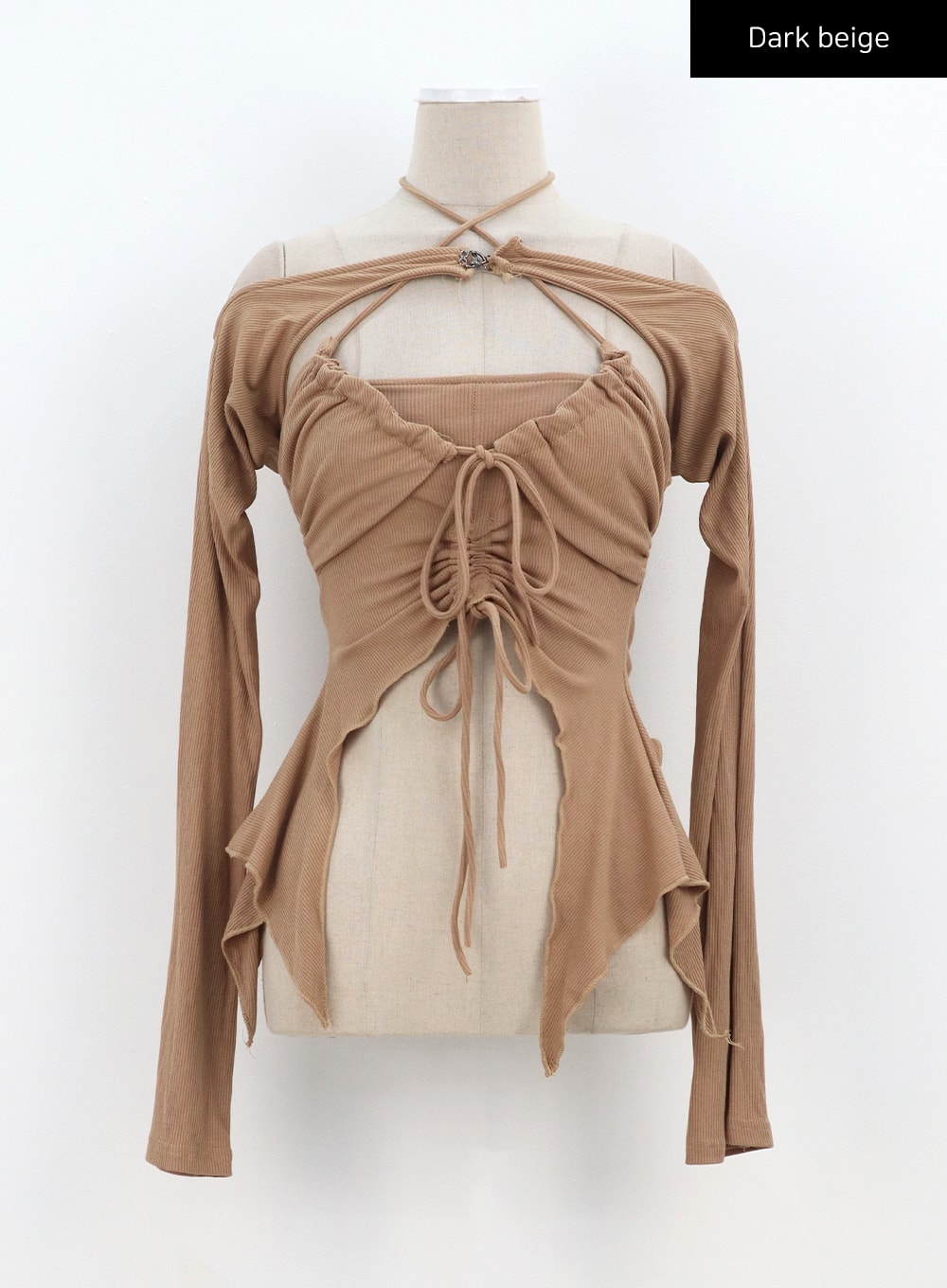 Strap Top And Bolero Set CA310